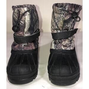 Snow Boots Winter Redhead Snowboard Camouflage Thinsulate Boys Youth Size 3